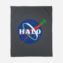 The Halo Space Agency-none fleece blanket-DCLawrence