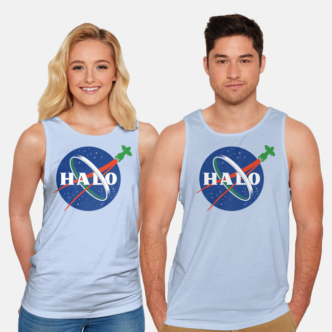 The Halo Space Agency-unisex basic tank-DCLawrence