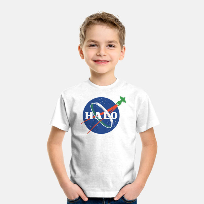 The Halo Space Agency-youth basic tee-DCLawrence