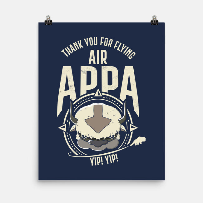 Air Appa-none matte poster-Wookie Mike