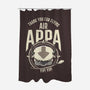 Air Appa-none polyester shower curtain-Wookie Mike
