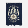 Air Appa-none polyester shower curtain-Wookie Mike
