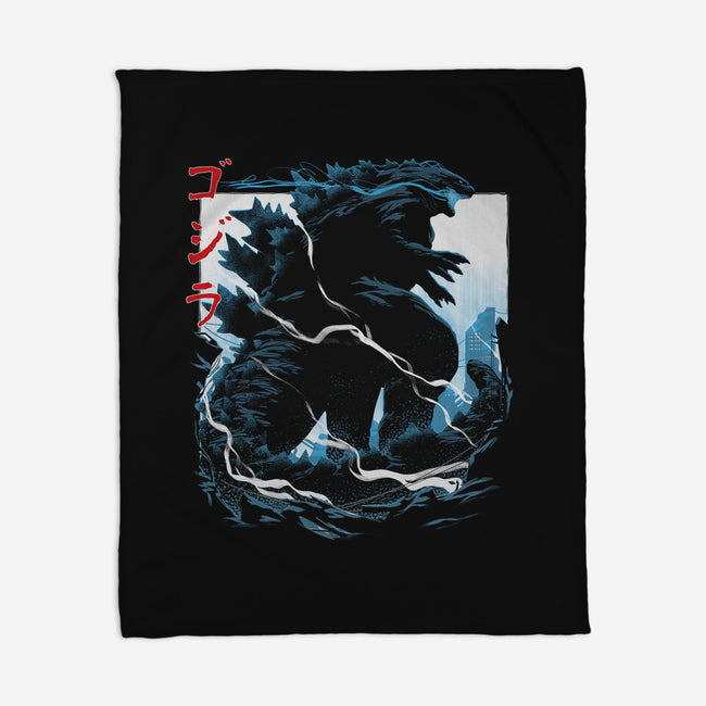 Kaiju-none fleece blanket-Maxman58