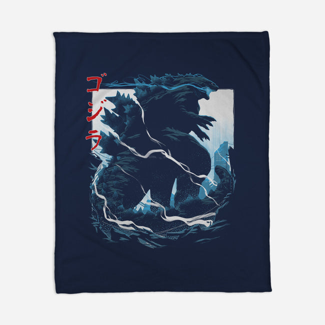 Kaiju-none fleece blanket-Maxman58