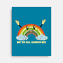 We're All Gonna Die-none stretched canvas-benyamine12