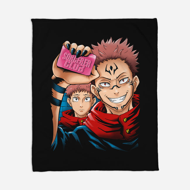 Sorcerer Club-none fleece blanket-Andriu