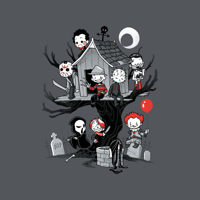 Horror Tree House-mens premium tee-DoOomcat