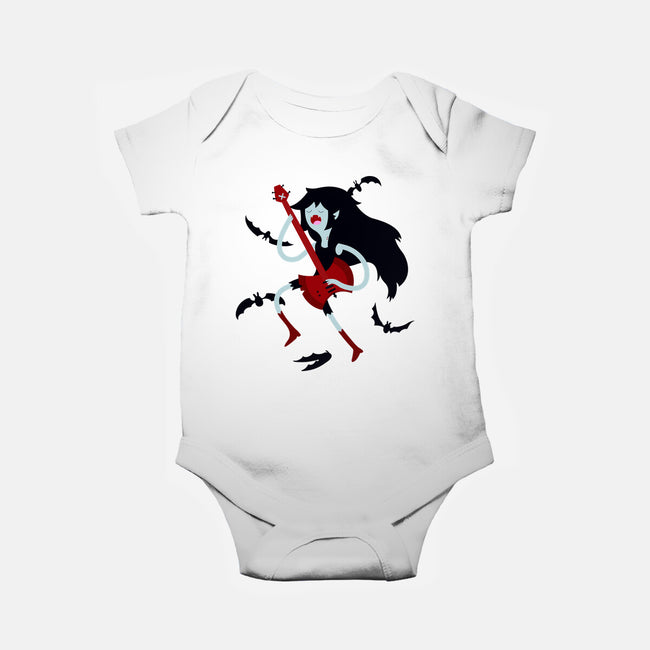 Vampire Song-baby basic onesie-Agu Luque