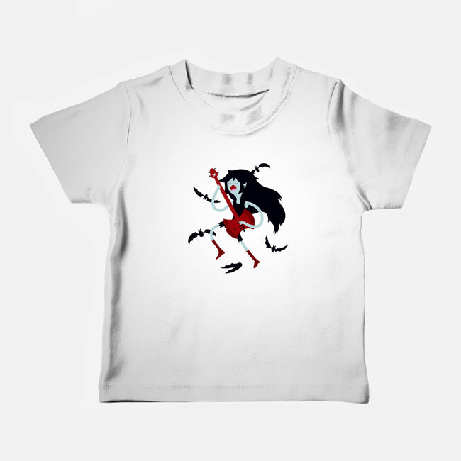 Vampire Song-baby basic tee-Agu Luque