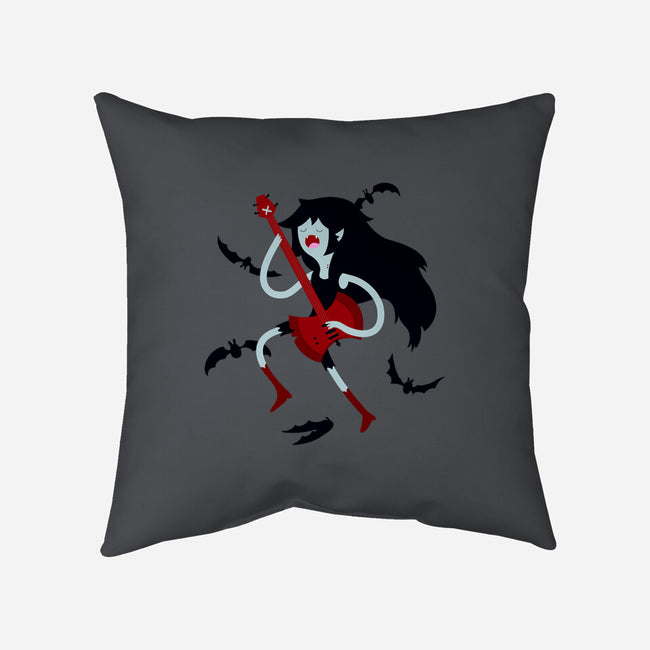 Vampire Song-none removable cover w insert throw pillow-Agu Luque
