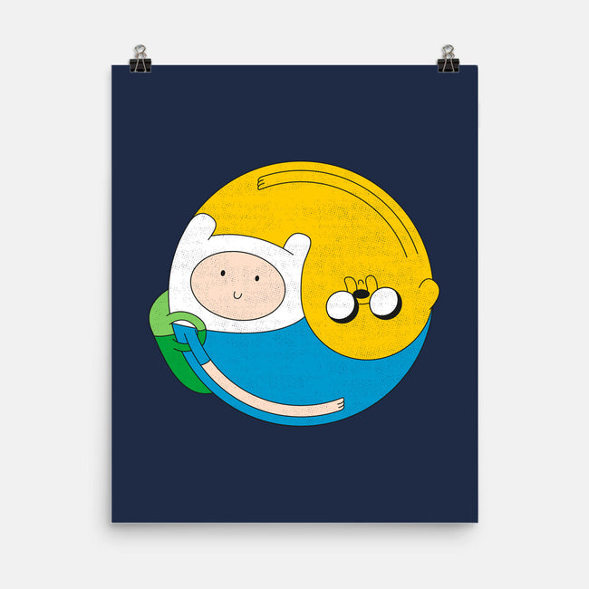 Adventurer Balance-none matte poster-Agu Luque