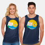 Adventurer Balance-unisex basic tank-Agu Luque
