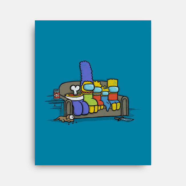 The Boy Is Sus-none stretched canvas-kg07