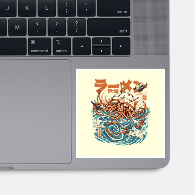 Dark Great Ramen Off Kanagawa-none glossy sticker-ilustrata