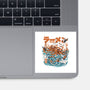 Dark Great Ramen Off Kanagawa-none glossy sticker-ilustrata