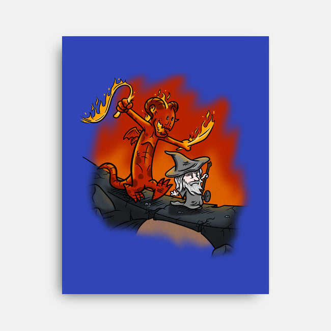 You Fools!-none stretched canvas-Paul Simic