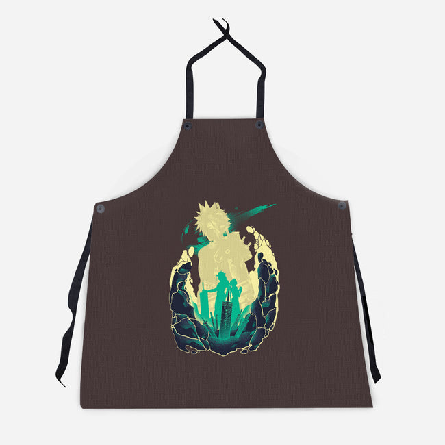 Buster Sword Successor-unisex kitchen apron-hypertwenty