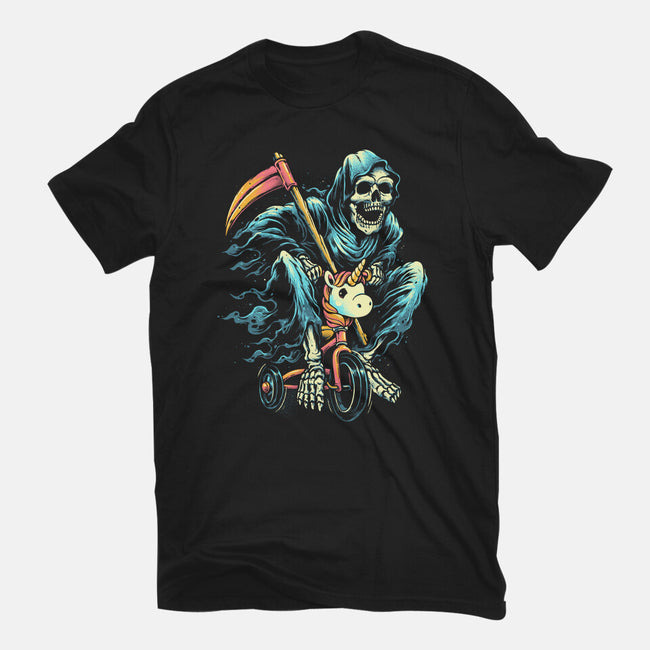 Last Ride-youth basic tee-glitchygorilla