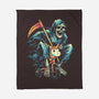 Last Ride-none fleece blanket-glitchygorilla