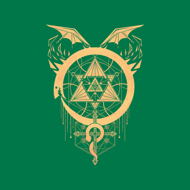 Gilded Snakes of Alchemy-mens premium tee-icewreath