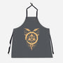 Gilded Snakes of Alchemy-unisex kitchen apron-icewreath