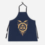 Gilded Snakes of Alchemy-unisex kitchen apron-icewreath