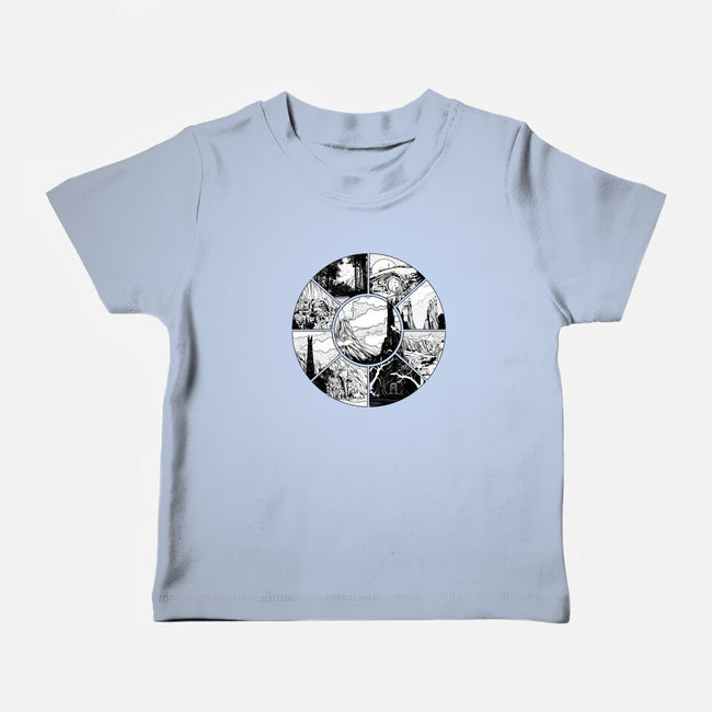 Middle Earth-baby basic tee-fanfabio