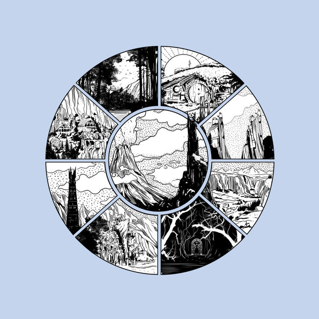 Middle Earth-baby basic tee-fanfabio