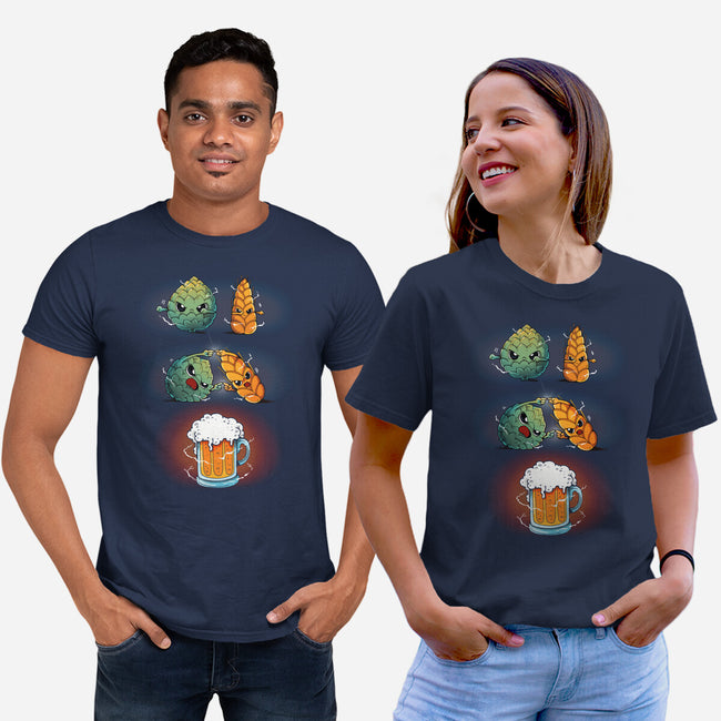 Beer Fusion 2.0-unisex basic tee-Vallina84