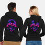 Blue Flame Dabi-unisex zip-up sweatshirt-hypertwenty