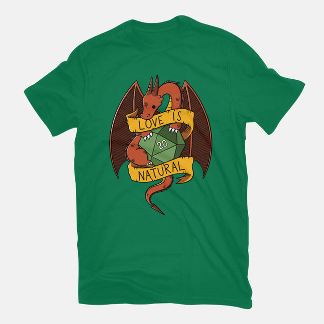 Love is Natural-womens fitted tee-TaylorRoss1