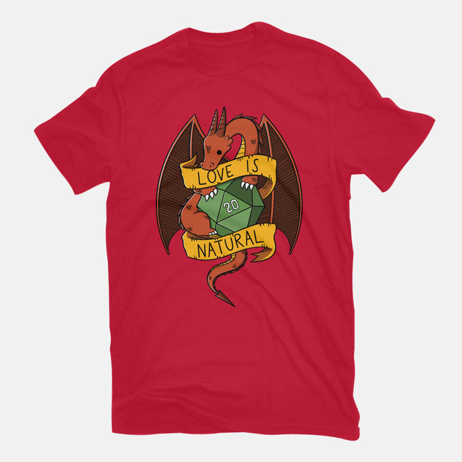 Love is Natural-womens fitted tee-TaylorRoss1