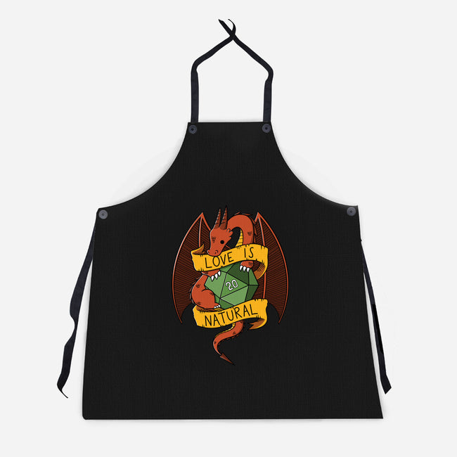 Love is Natural-unisex kitchen apron-TaylorRoss1