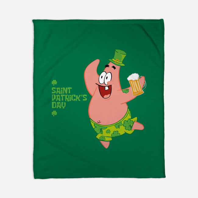 Saint Patrick Star's Day-none fleece blanket-nathanielf