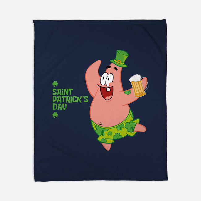 Saint Patrick Star's Day-none fleece blanket-nathanielf