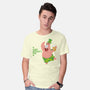 Saint Patrick Star's Day-mens basic tee-nathanielf