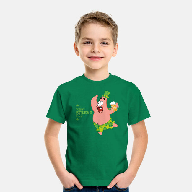 Saint Patrick Star's Day-youth basic tee-nathanielf