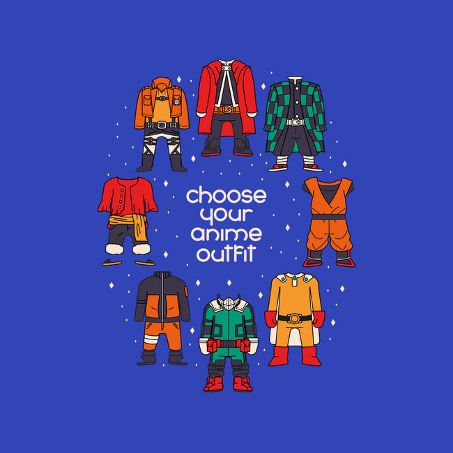 Choose Your Anime Outfit-none removable cover w insert throw pillow-Domii