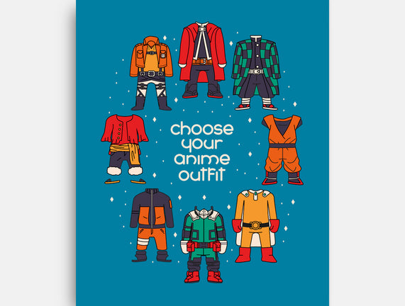 Choose Your Anime Outfit