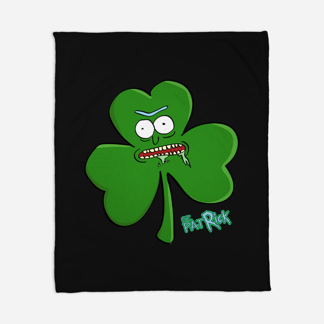 Saint Pat Rick-none fleece blanket-nathanielf