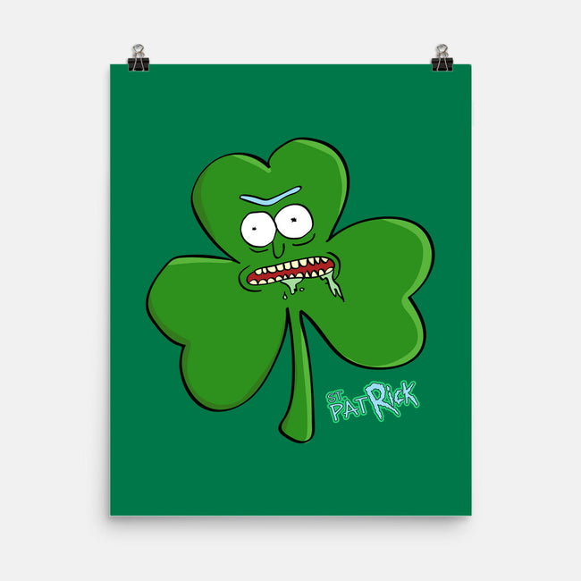 Saint Pat Rick-none matte poster-nathanielf