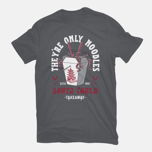 They're Only Noodles-mens basic tee-Nemons