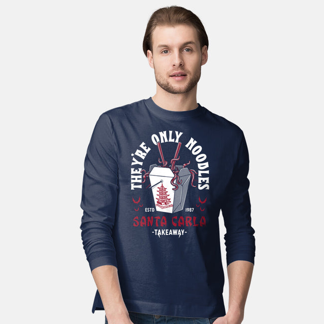They're Only Noodles-mens long sleeved tee-Nemons