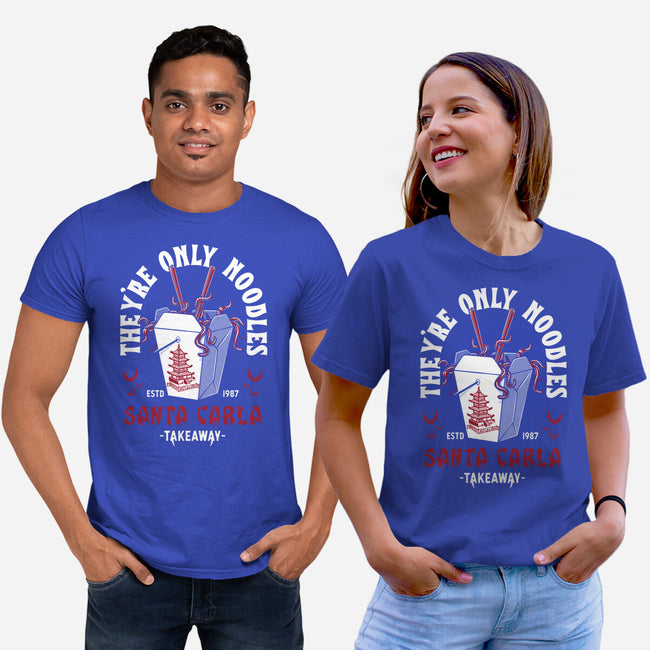 They're Only Noodles-unisex basic tee-Nemons