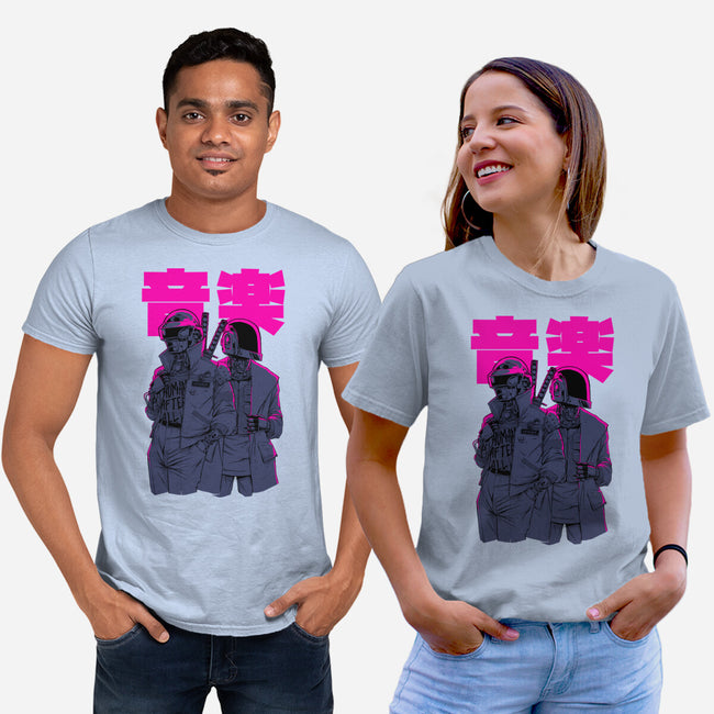 Daft Cyberpunk-unisex basic tee-Hafaell