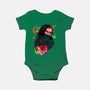 Demon Slayer Siblings-baby basic onesie-heydale