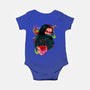 Demon Slayer Siblings-baby basic onesie-heydale