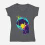 Bounty Hunter-womens v-neck tee-Jelly89