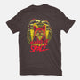 Bearded Cat From Outer Space-mens basic tee-Paul Hmus