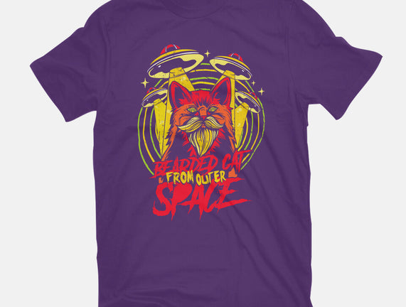 Bearded Cat From Outer Space
